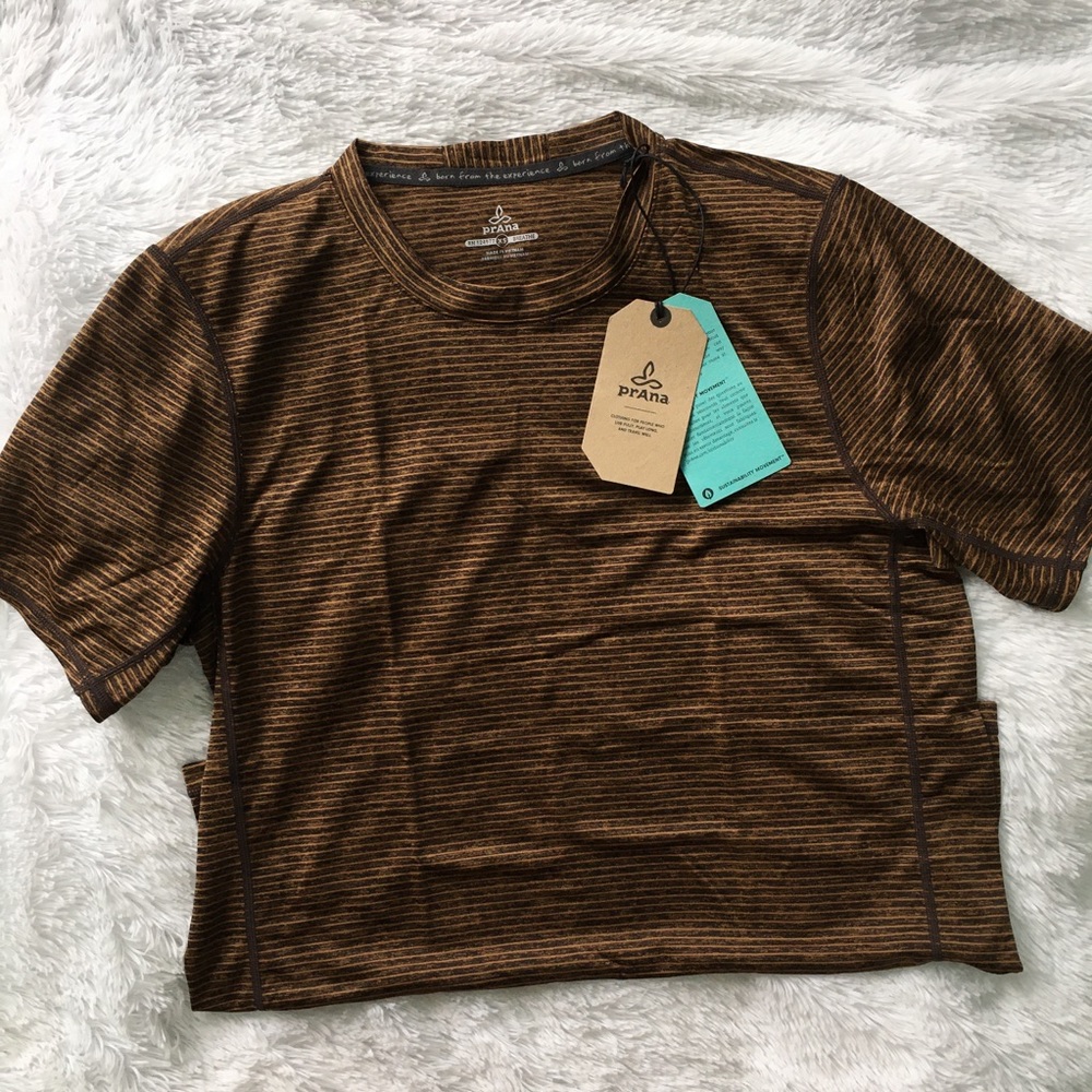 COPY - NWT Prana Men’s Hardesty Sepia Top XS